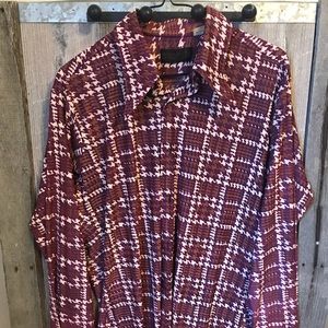 Brutus 70’s style Disco shirt. Men’s Large.
